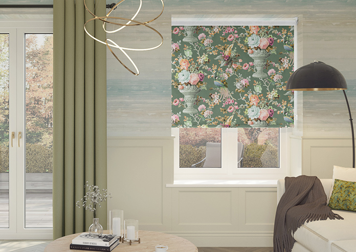 Clarence, Parlour Green - Roller Blind - Image 3